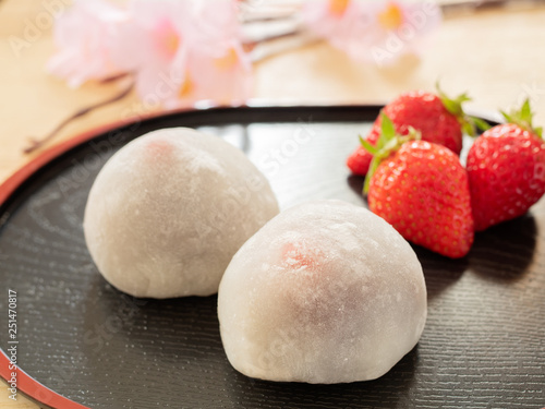 Wallpaper Mural いちご大福 Torontodigital.ca