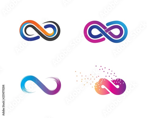 Infinity Design,Infinity logo Vector icon