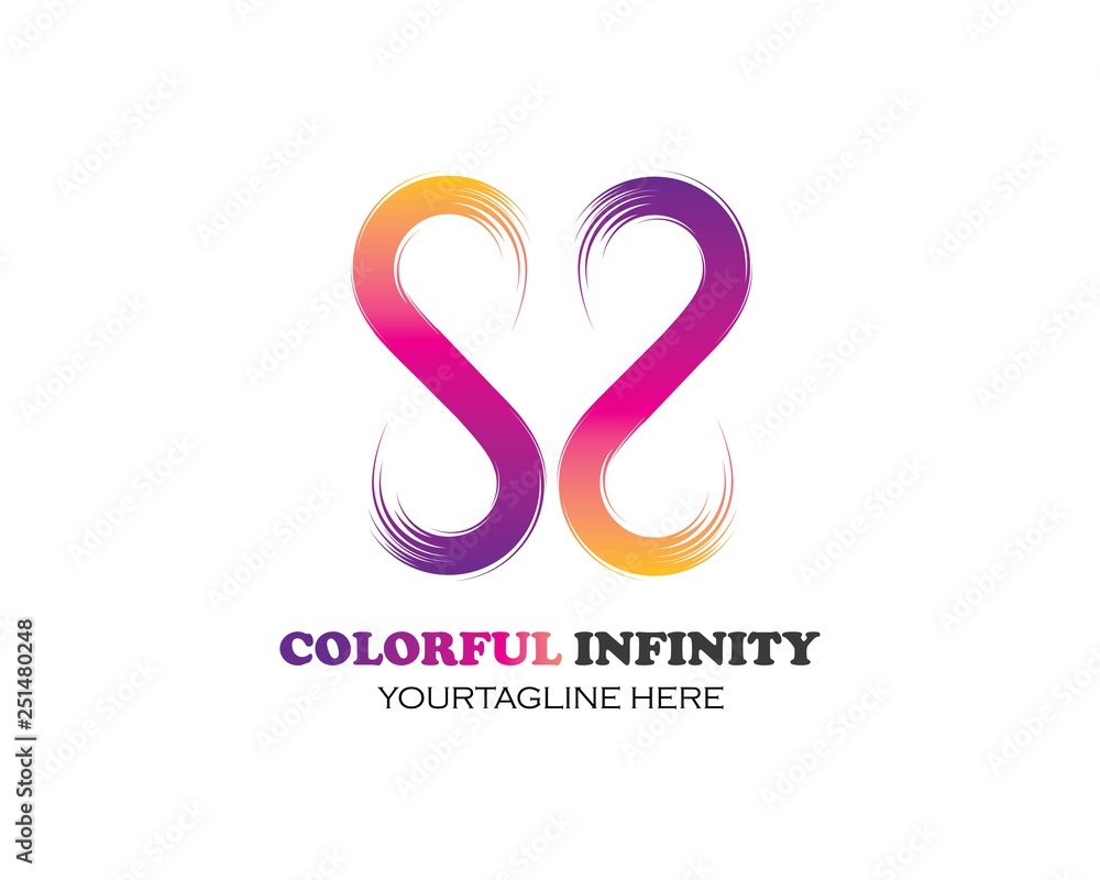 Infinity Design,Infinity logo Vector icon Infinity Design,Infinity logo Vector icon