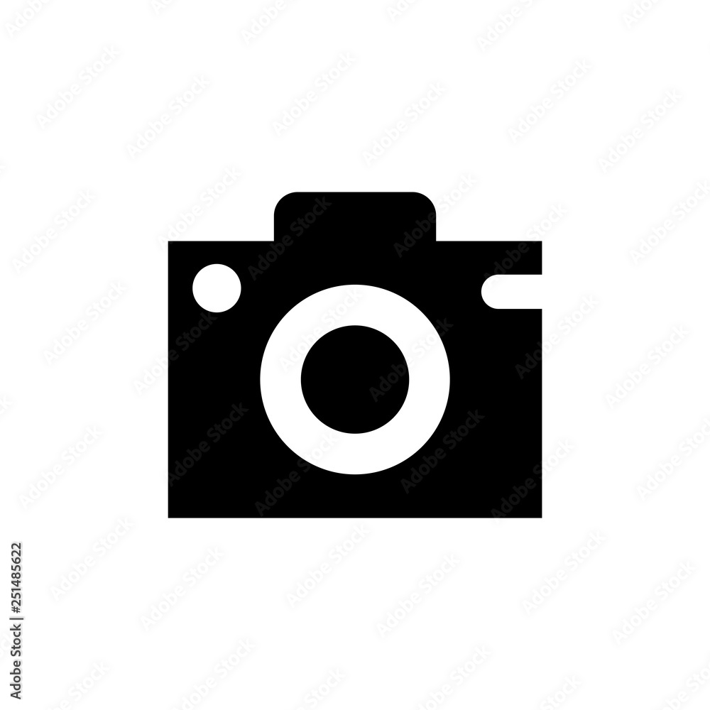 Photo camera vector illustration Photo camera vector illustration