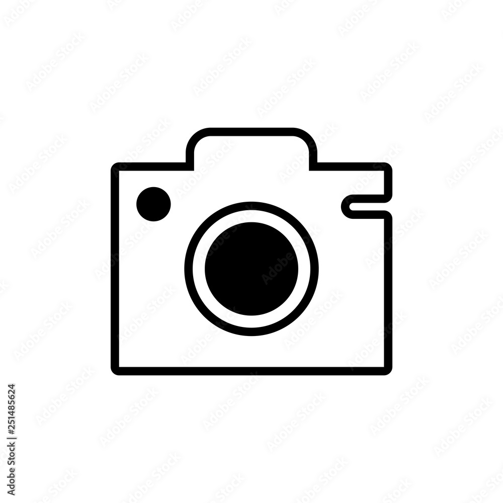 Photo camera vector illustration Photo camera vector illustration