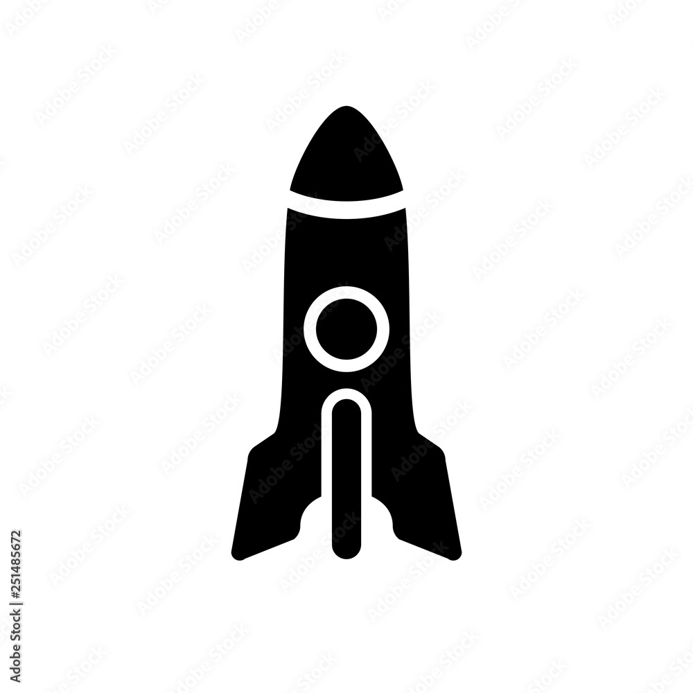 Rocket space ship vector illustration Rocket space ship vector illustration