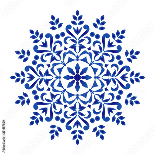 decorative round mandala