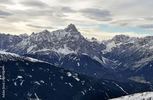 Mountains in winter - Sillian, Austria