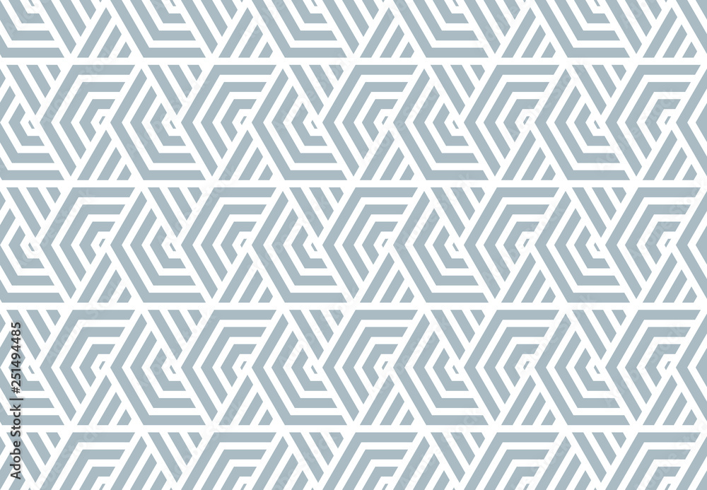 Abstract geometric pattern with stripes, lines. Seamless vector background. White and blue ornament. Simple lattice graphic design Abstract geometric pattern with stripes, lines. Seamless vector background. White and blue ornament. Simple lattice graphic design