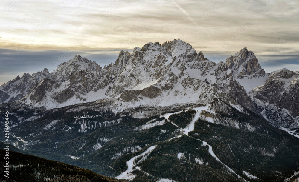 Obraz premium Sesto, Sextner Dolomiten, Italy