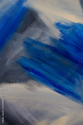 Original Hand drawn acrylic painting on canvas. Contemporary art