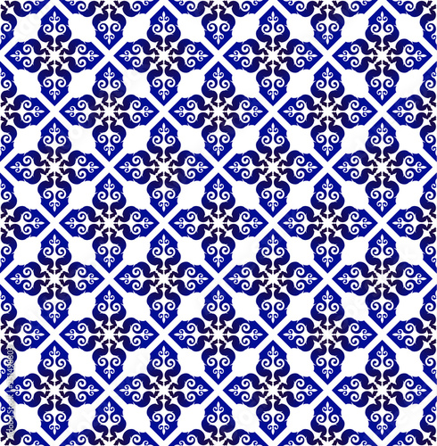 abstract floral indian pattern
