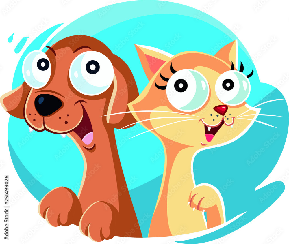 Cat Dog Cartoon Images – Browse 224,674 Stock Photos, Vectors, and Video