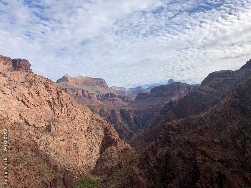 view of grand canyon in utah usa