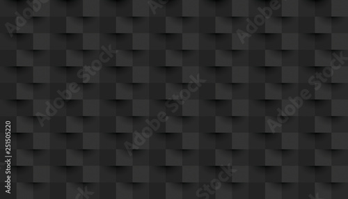Fototapeta Naklejka Na Ścianę i Meble -  Black background, abstract seamless pattern.