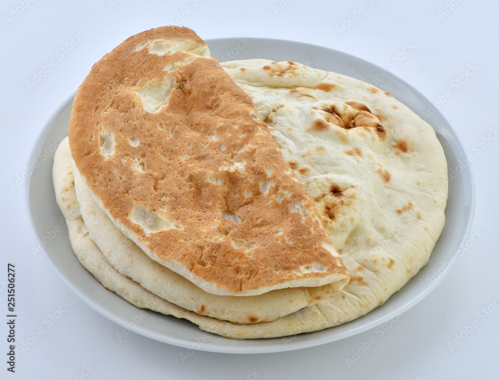 A traditional Pakistani flat bread baked in clay oven