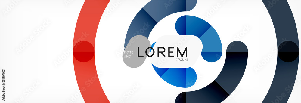Line design circles abstract background Line design circles abstract background