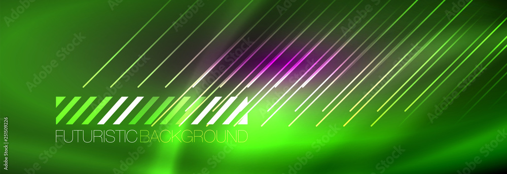 Shiny glowing lights neon color design background Shiny glowing lights neon color design background