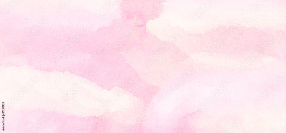 Abstract soft pink watercolour background painted on white grain paper texture. Grunge magenta shades aquarelle illustration. Watercolor canvas for creative design, vintage cards, retro templates. Abstract soft pink watercolour background painted on white grain paper texture. Grunge magenta shades aquarelle illustration. Watercolor canvas for creative design, vintage cards, retro templates.