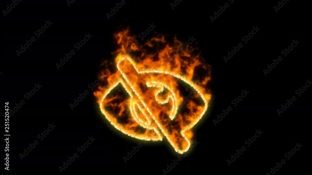 eye slash symbol inflames. Then disappears. In - Out loop. Alpha channel Premultiplied - Matted with color black eye slash symbol inflames. Then disappears. In - Out loop. Alpha channel Premultiplied - Matted with color black