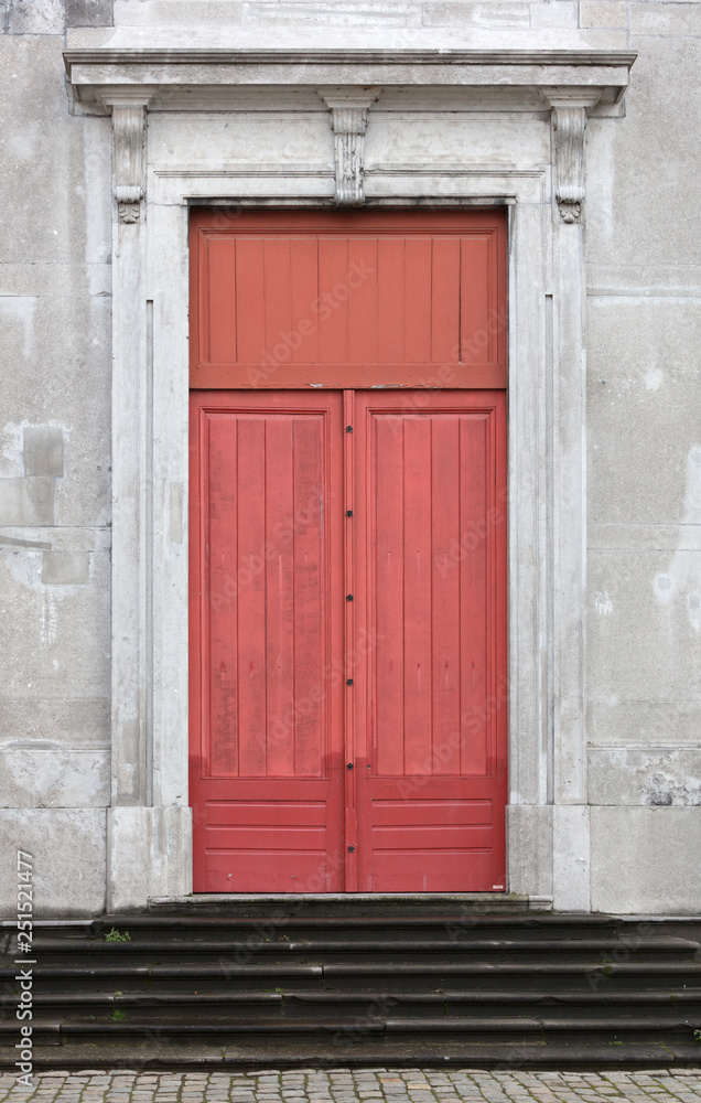 Old red door Old red door