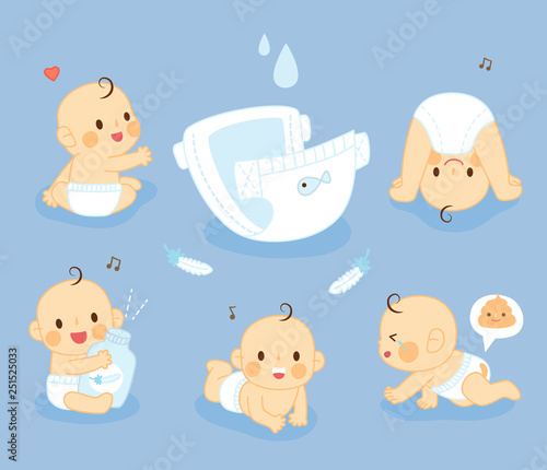 set Diaper Baby