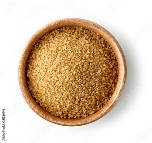 bowl of brown sugar