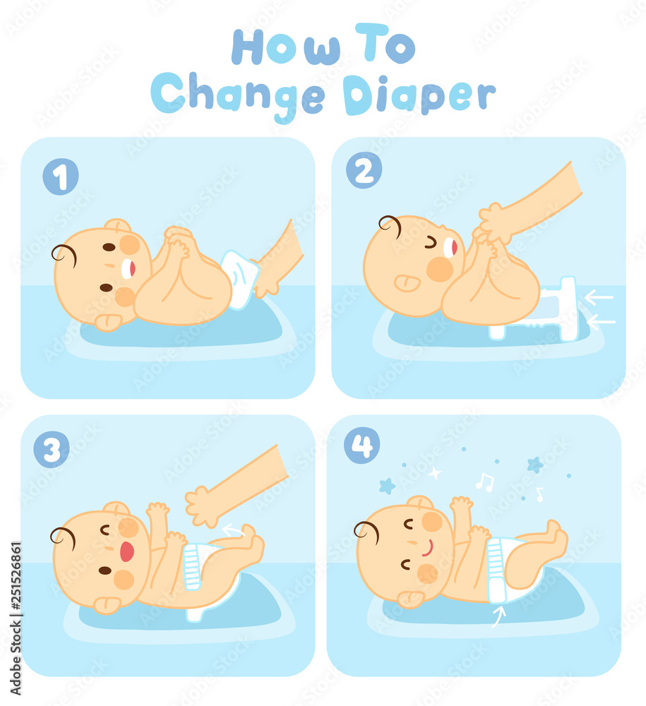 How to change diaper How to change diaper