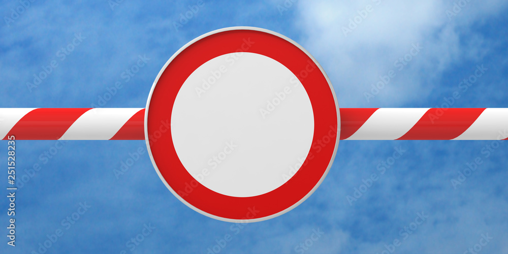 ban barrier prohibitory traffic sign ban barrier prohibitory traffic sign