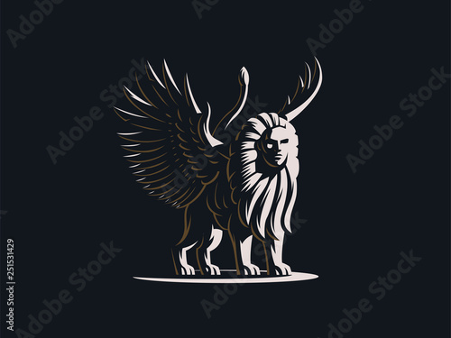 Sphinx. The mythical creature.