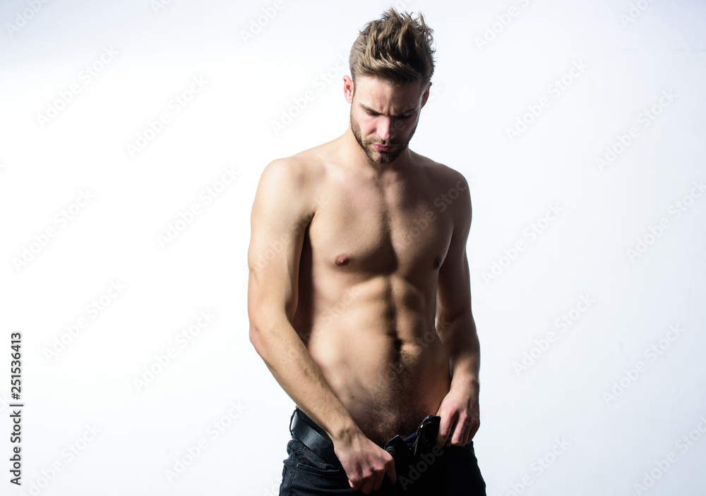 Sexual performance. Seductive macho feeling sexy. Attractive sexy body. Confident in his attractiveness. Man handsome sexy undressing. Hipster sexy muscular torso take off clothes. Feeling so hot Sexual performance. Seductive macho feeling sexy. Attractive sexy body. Confident in his attractiveness. Man handsome sexy undressing. Hipster sexy muscular torso take off clothes. Feeling so hot