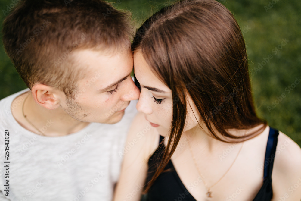 Young couple in love Young couple in love