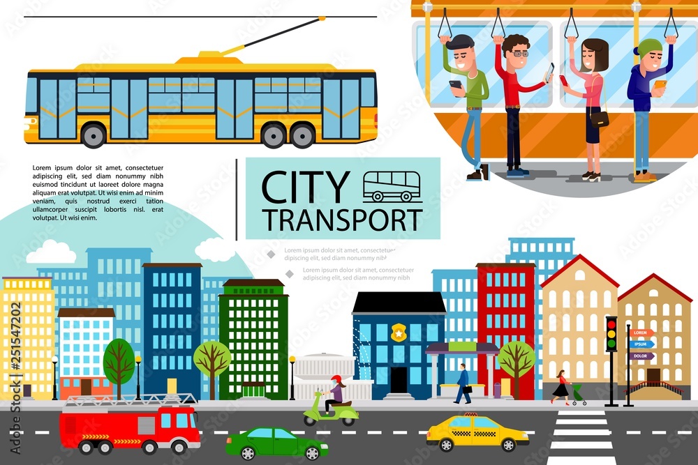 Flat City Transport Concept