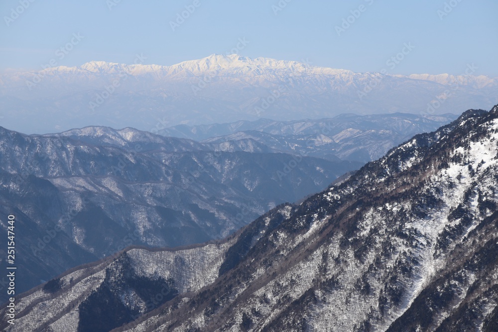 新穂高ロープウェイからの景色