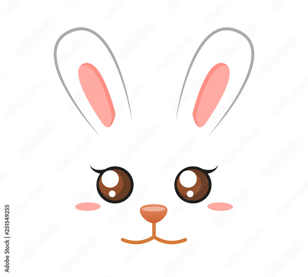 Printable Bunny Faces Printable Bunny Faces