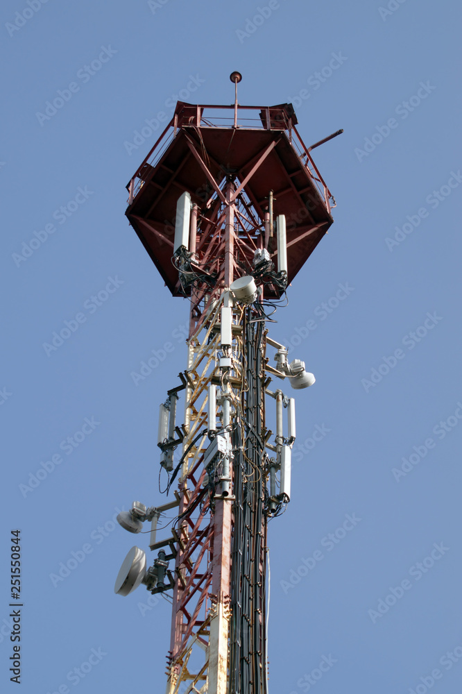 Communication tower 3G or 4G network