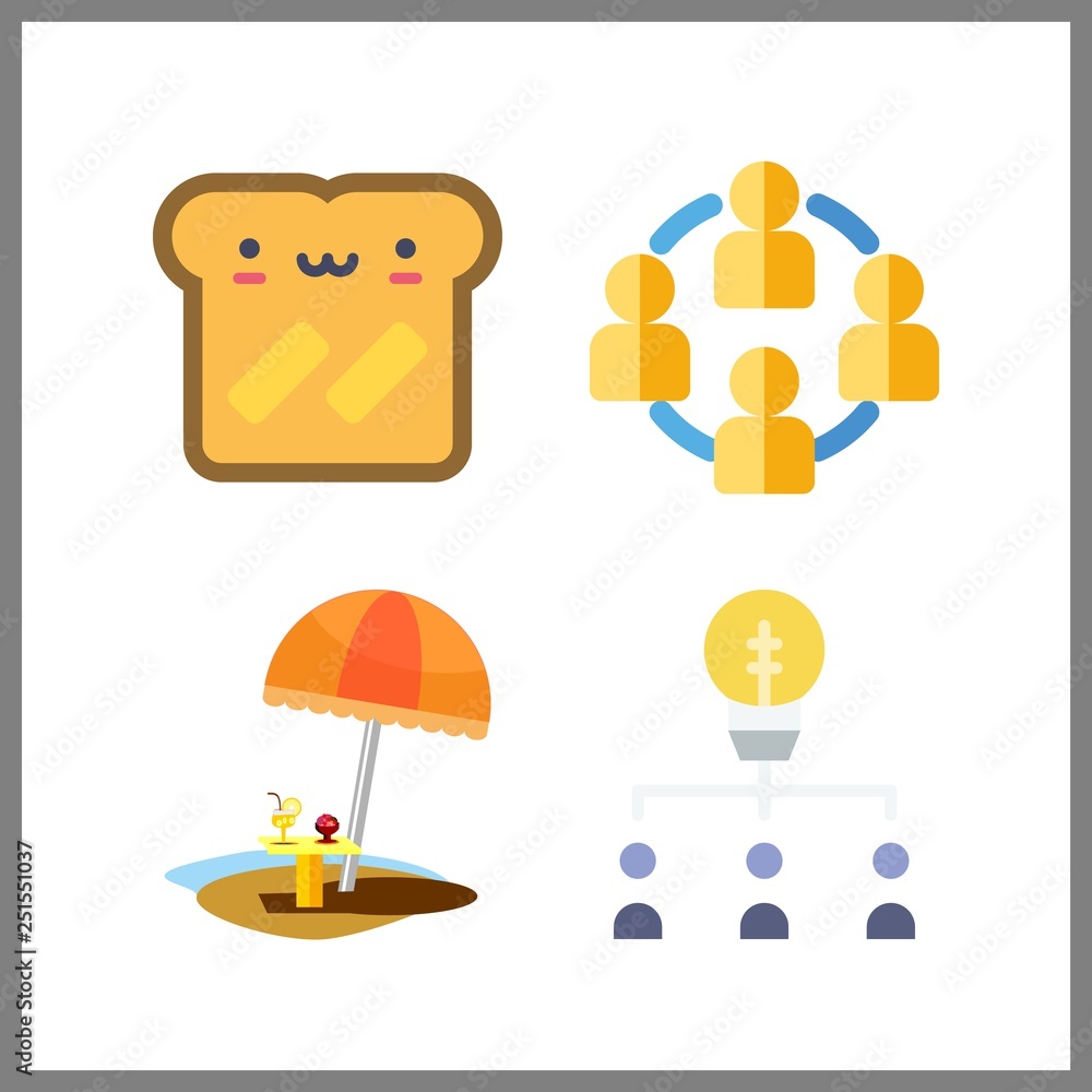 4 friendship icon. Vector illustration friendship set. toast and teamwork icons for friendship works 4 friendship icon. Vector illustration friendship set. toast and teamwork icons for friendship works