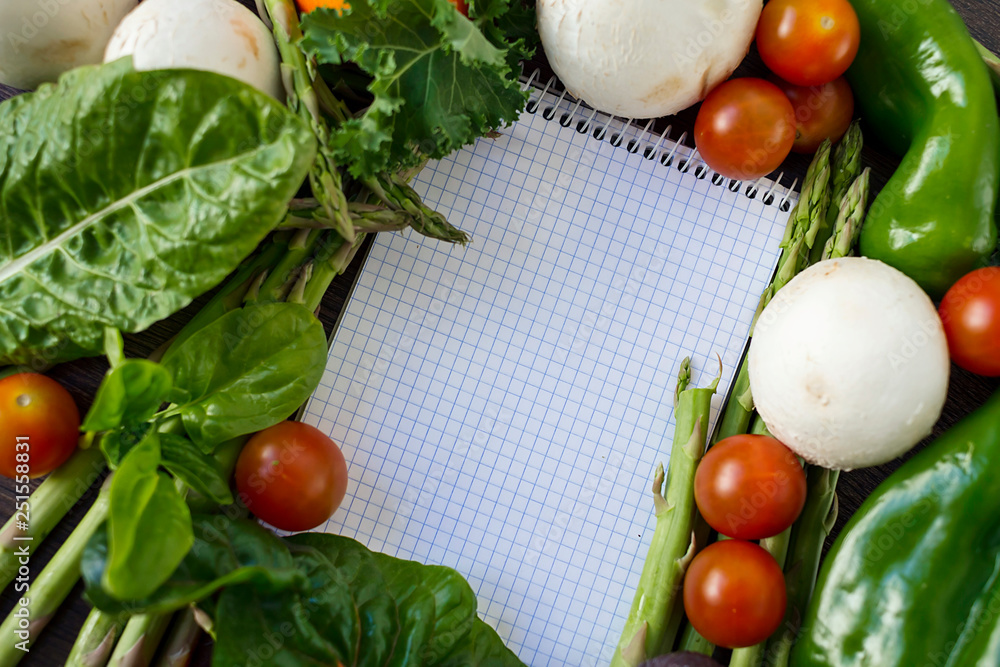 Fresh vegetables for a green life Fresh vegetables for a green life