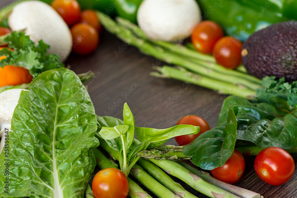 Fresh vegetables for a green life Fresh vegetables for a green life