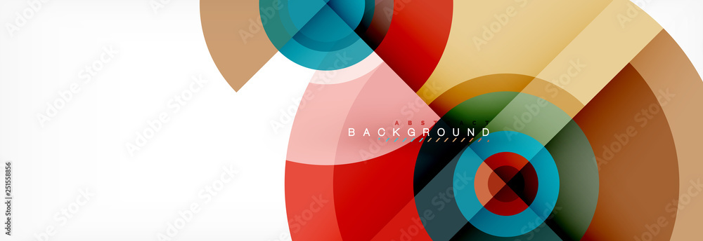 Geometric circle abstract background, creative geometric wallpaper. Geometric circle abstract background, creative geometric wallpaper.