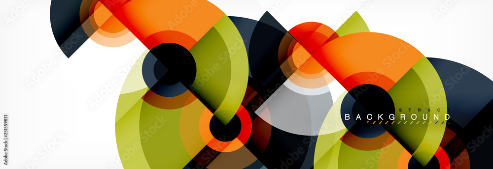 Abstract background circle design Abstract background circle design