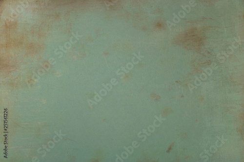 Photos Ressource graphique, mur vert de gris, tâché de rouille