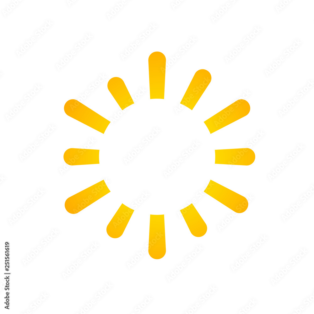 Obraz premium Sun summer background