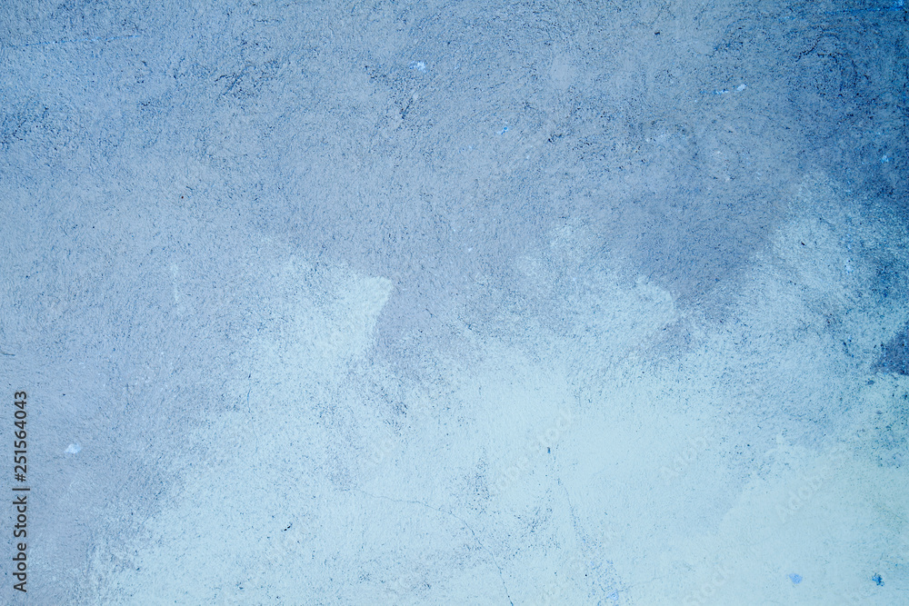 Obraz premium Blue wall background or texture