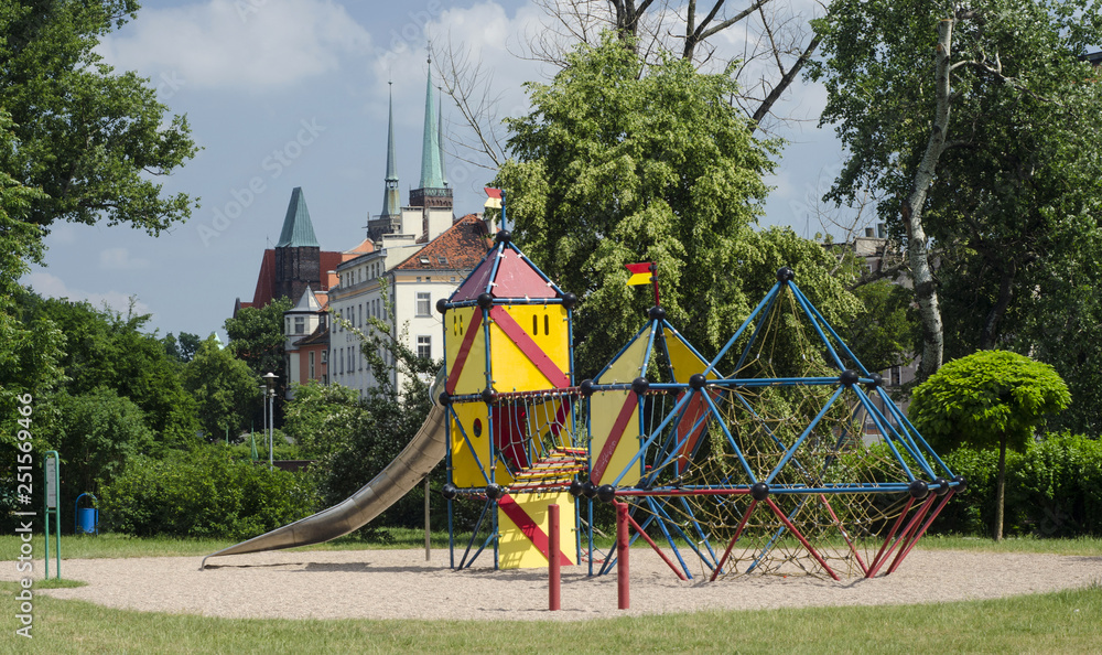 Playground in the city Playground in the city