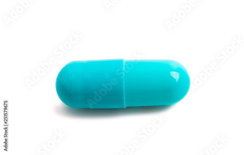 medical capsules isolated