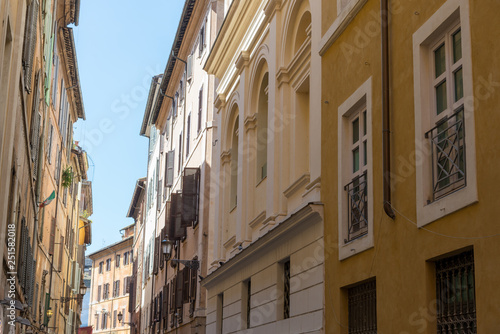 Old street in Rome  Italy