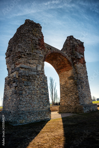 Heidentor bei Carnuntum, Österreich photo