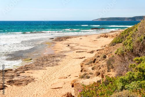 Sardegna  spiaggia e costa di Arbus  Italia