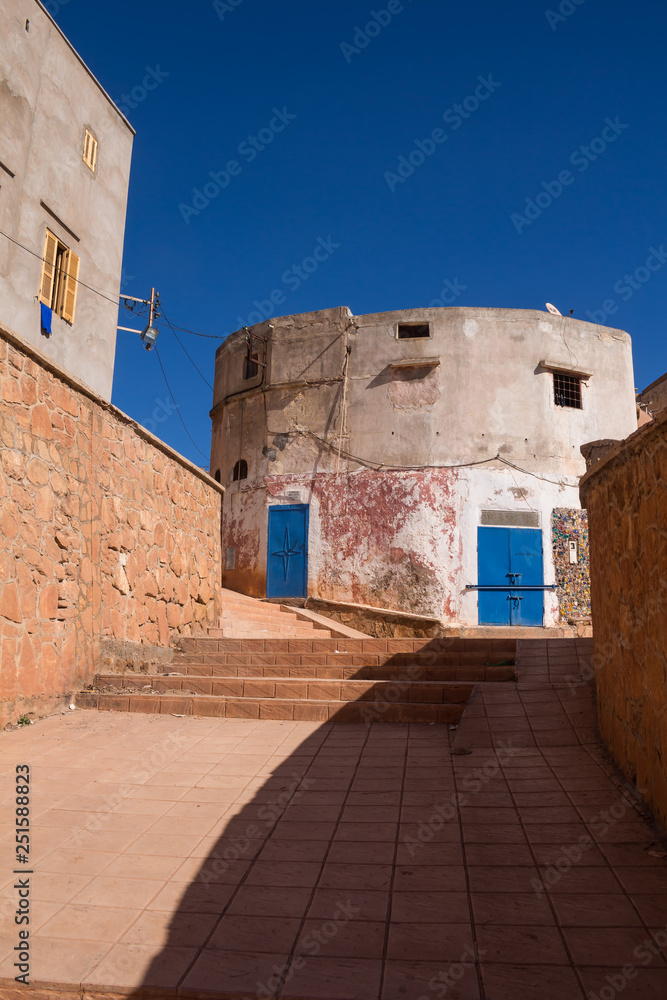 Stairs up the hill, Safi, Morocco