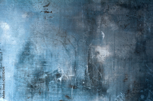 horizontal background from a sheet of old gray sheet metal