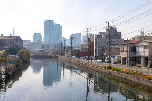 横浜の運河