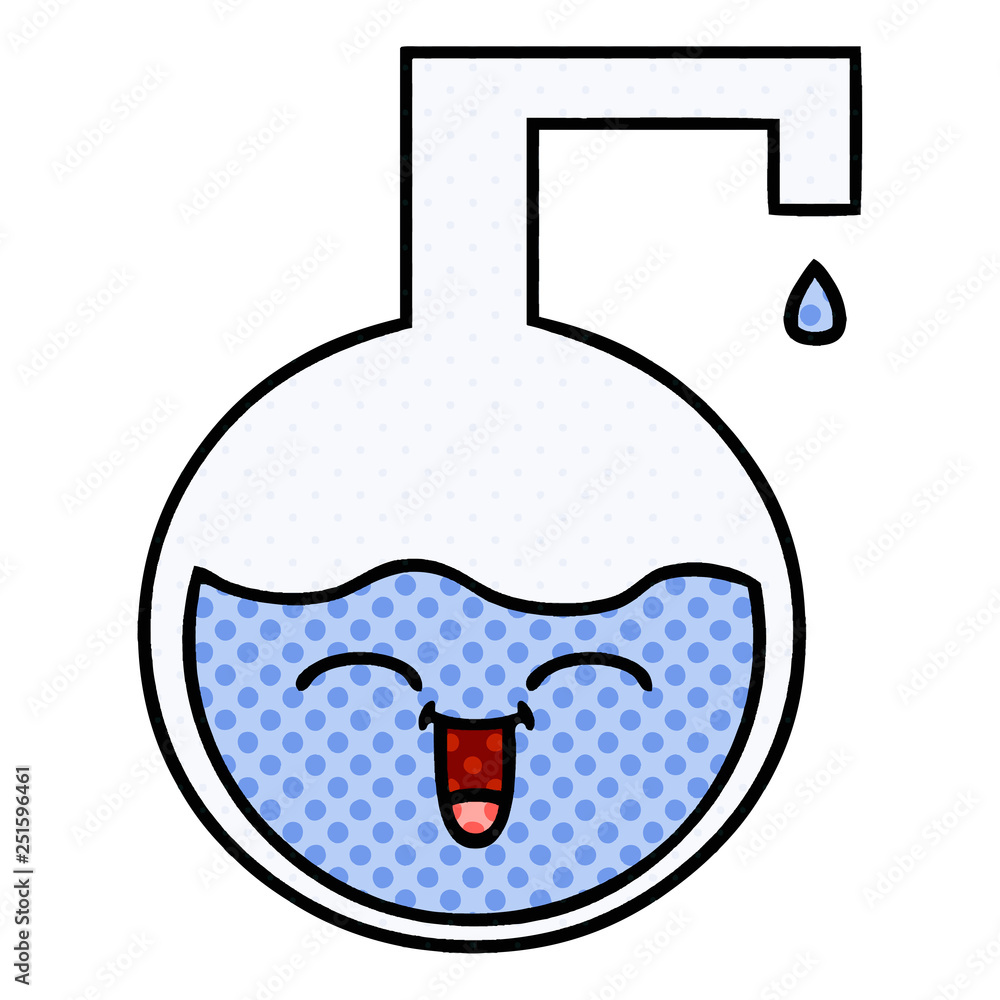 comic book style cartoon science experiment comic book style cartoon science experiment