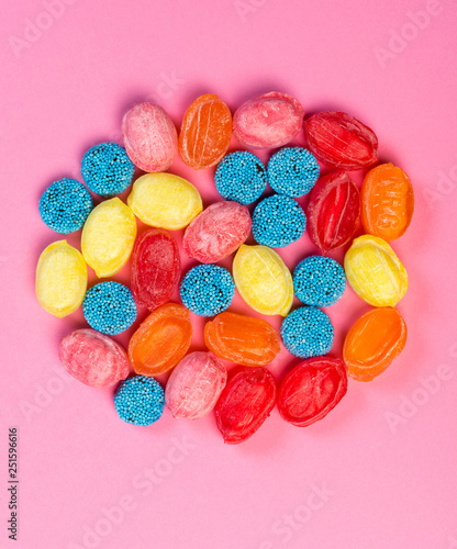 hard candies still life